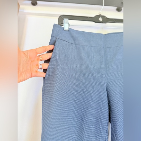 LOFT Outlet Women's Modern Skinny Ankle Pants Blue Stretch - Size 4 - Picture 4 of 6